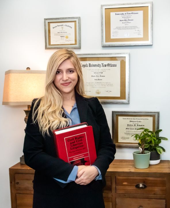 Homepage 38 law testimonial happy client